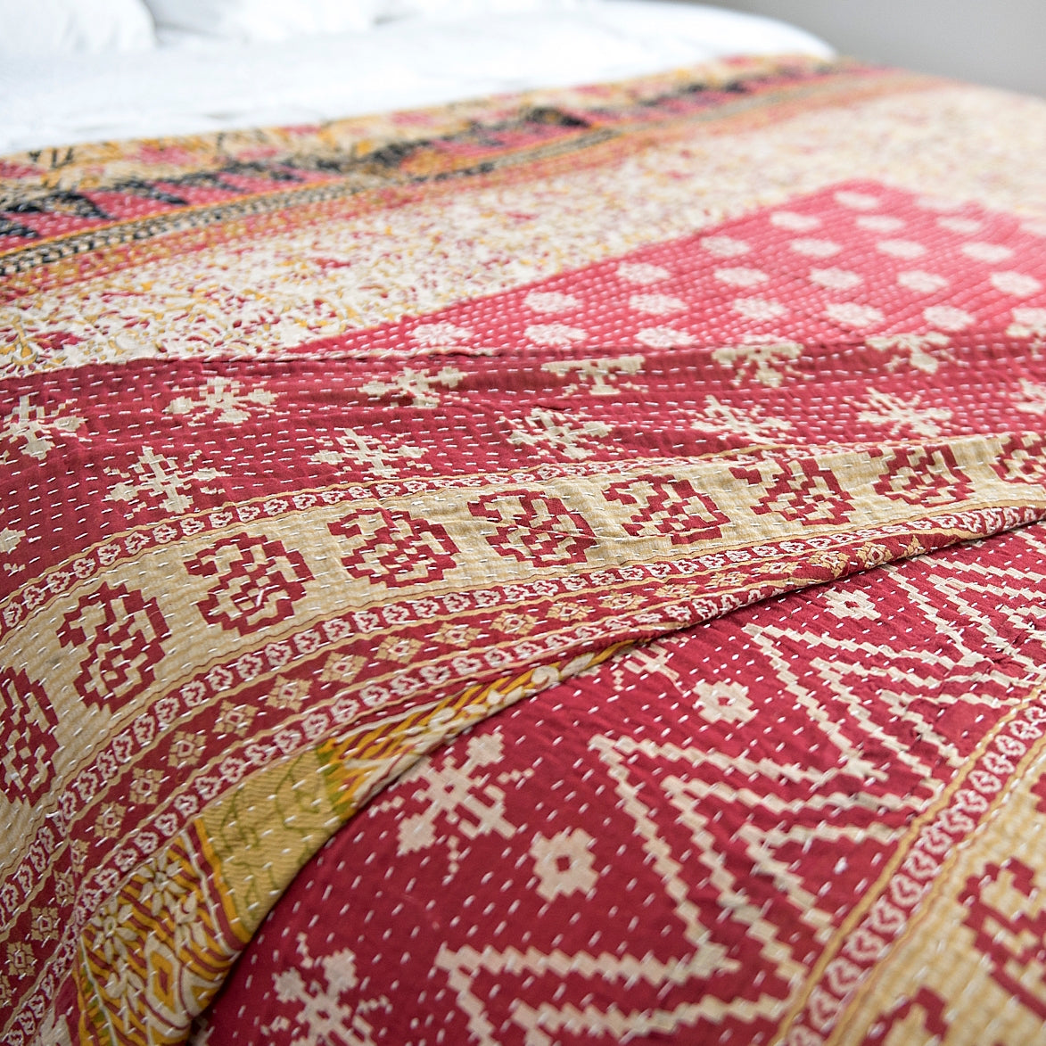 Vintage Sari Quilt I – Kalyana Textiles